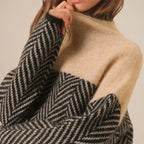 Herringbone Knit Sweater