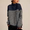 Herringbone Knit Sweater