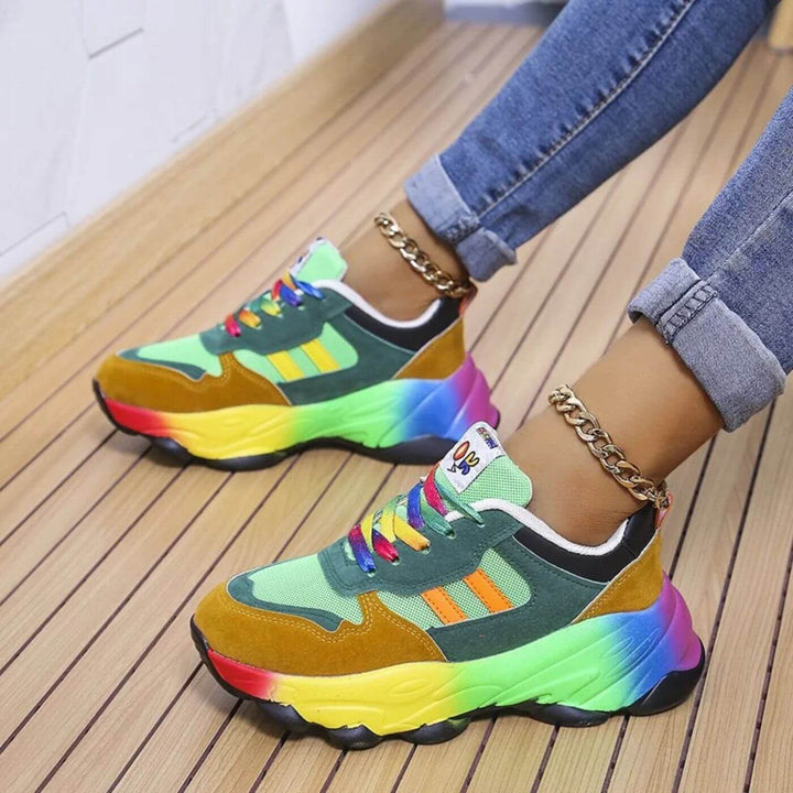 Vibrant Orthopedic Walking Sneakers