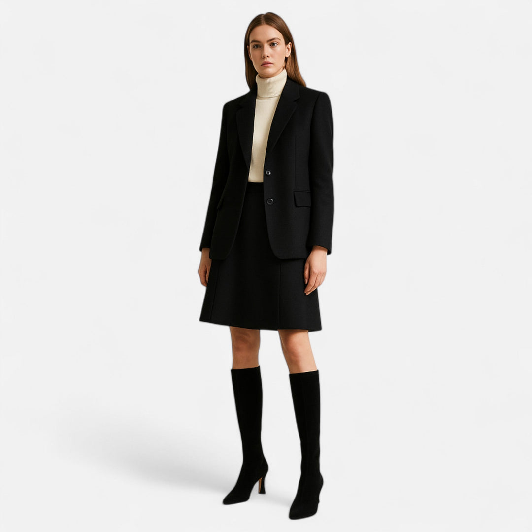 Botas femeninas lujosas, ajustadas, de temporada, altas hasta el muslo, con tacón