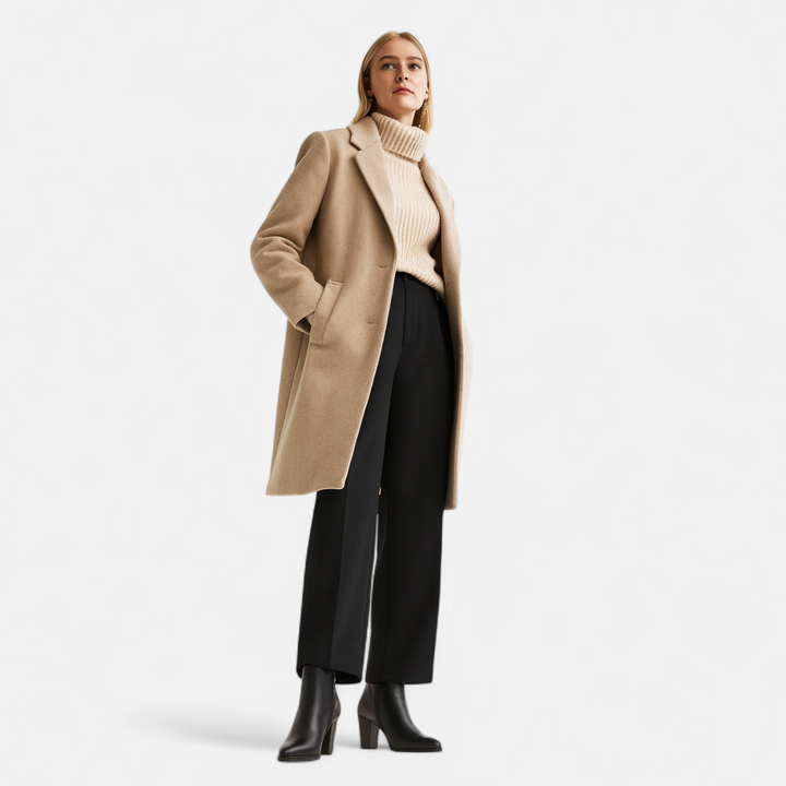 Botas exteriores de tacón retro para mujer con cremallera lateral