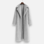 Women's Long Faux Fur Overcoat