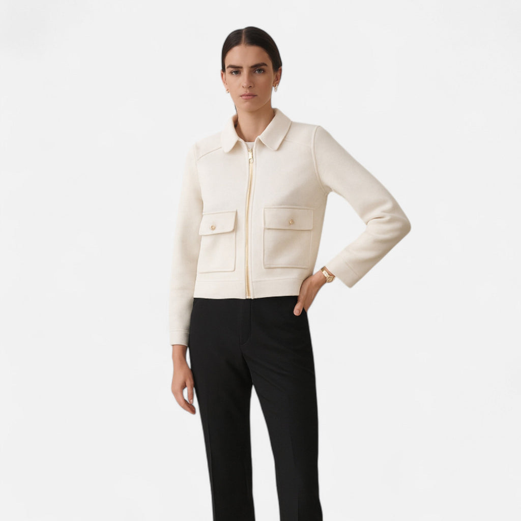 Women's Elegant Winter Zip Jacket