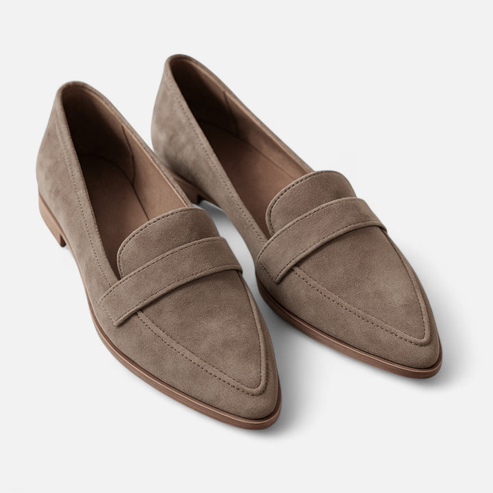 Women’s Classic Slip-on Business Formal Pointed-Toe Loafers
