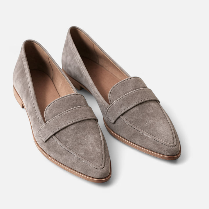 Women’s Classic Slip-on Business Formal Pointed-Toe Loafers