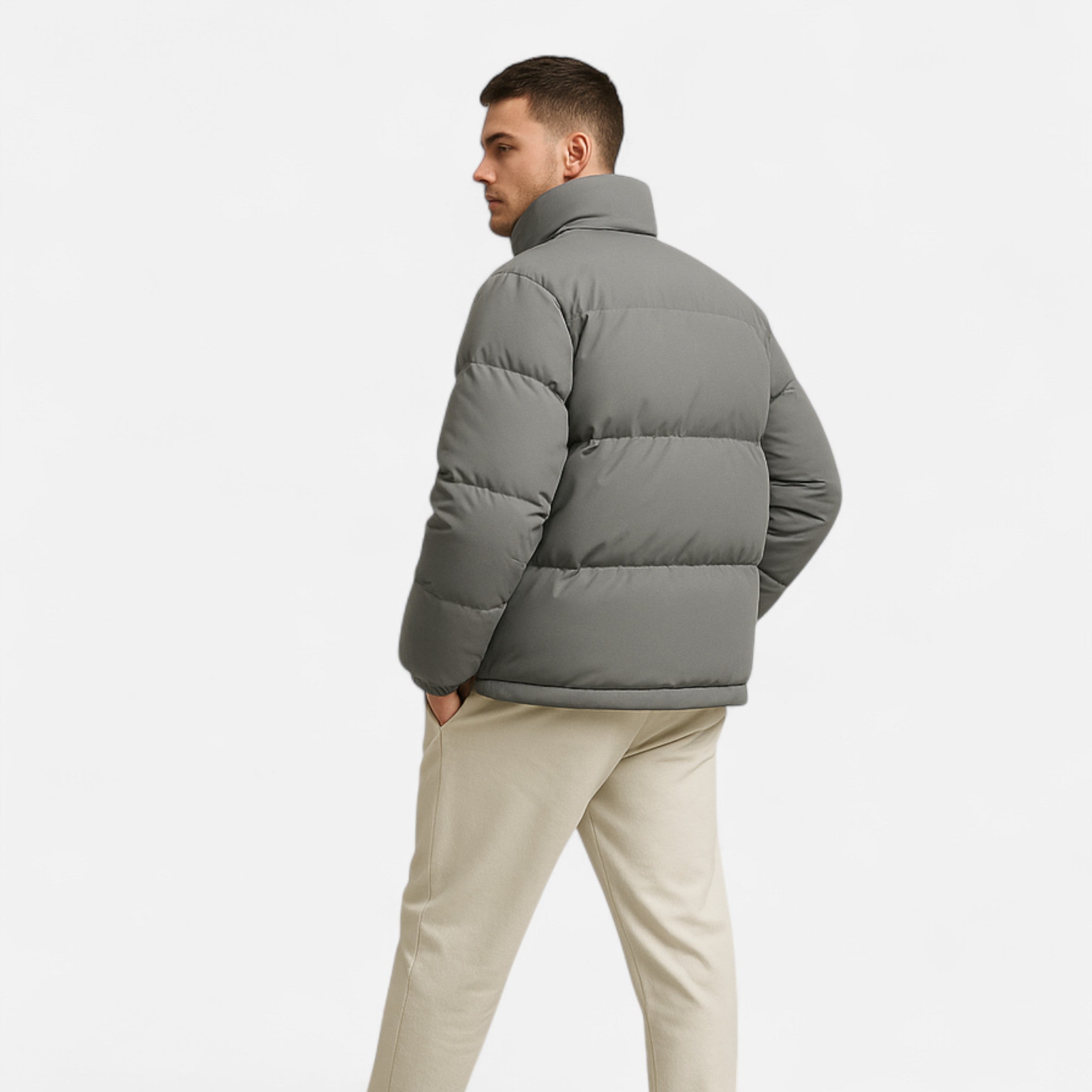 Men's Oversized Winter Puffer Jacket