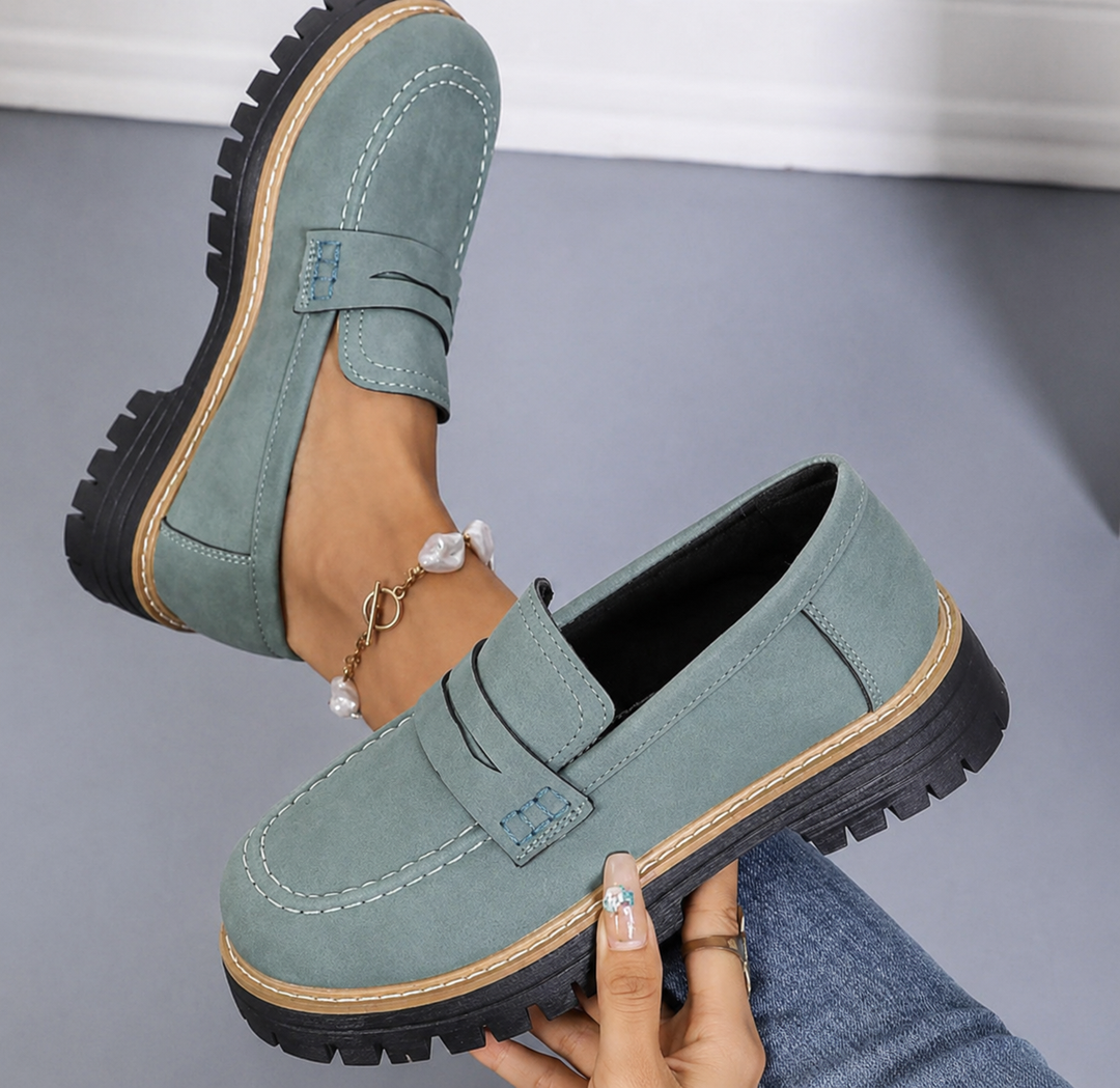Chunky Platform Comfort Loafers