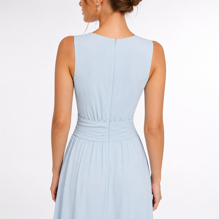 Chiffon Wedding Guest Maxi Dress
