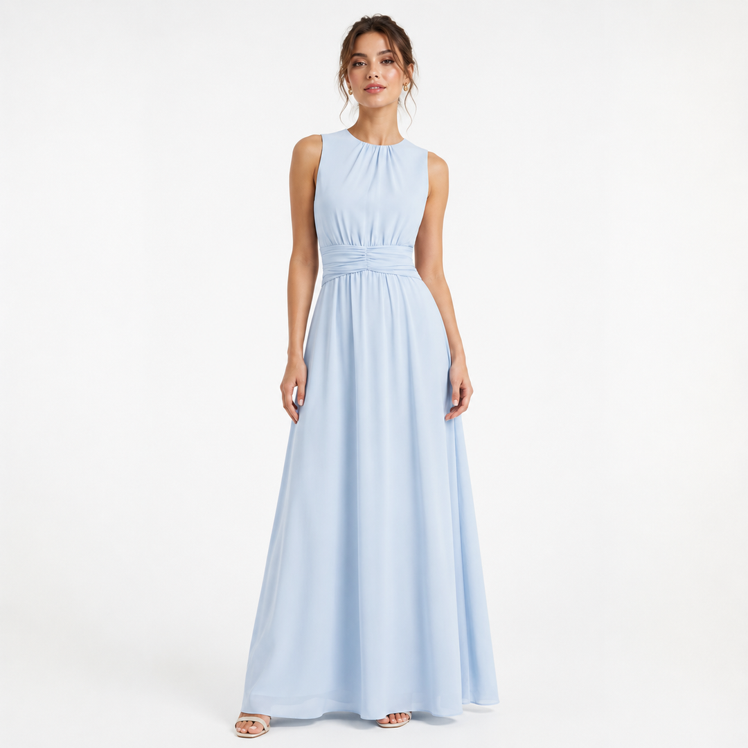 Chiffon Wedding Guest Maxi Dress