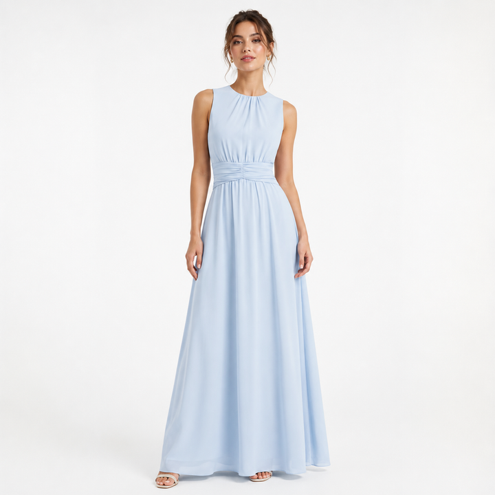 Chiffon Wedding Guest Maxi Dress