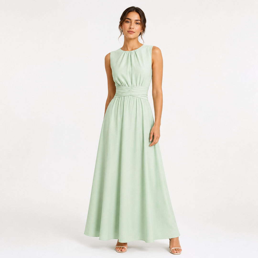 Chiffon Wedding Guest Maxi Dress