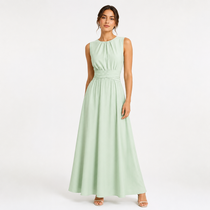 Chiffon Wedding Guest Maxi Dress
