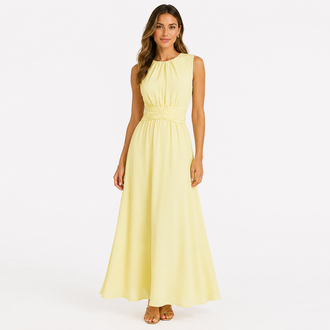 Chiffon Wedding Guest Maxi Dress