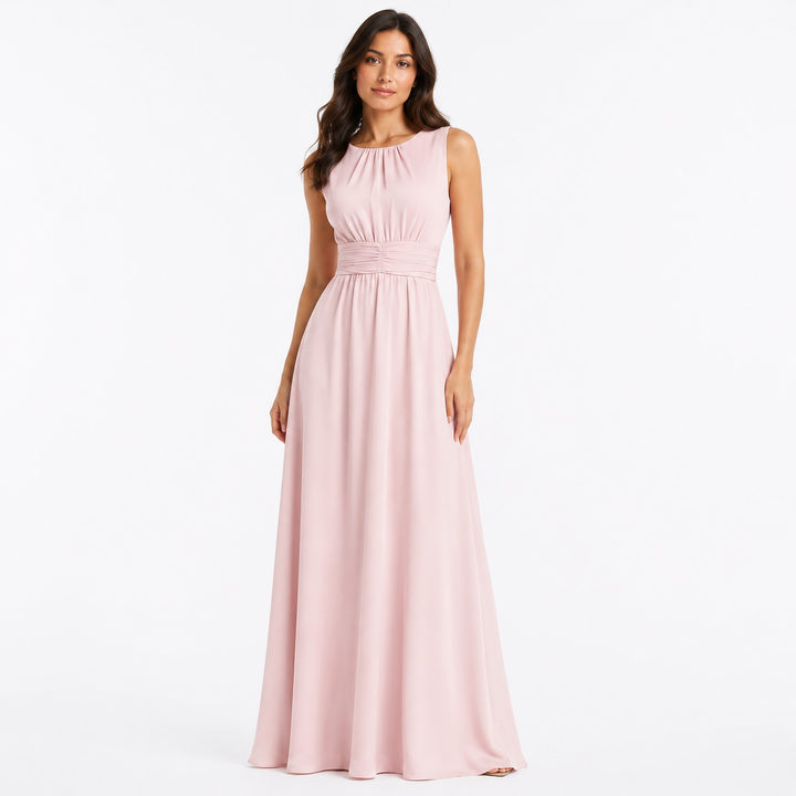 Chiffon Wedding Guest Maxi Dress