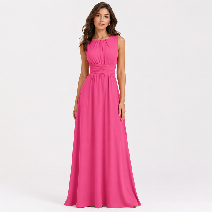 Chiffon Wedding Guest Maxi Dress