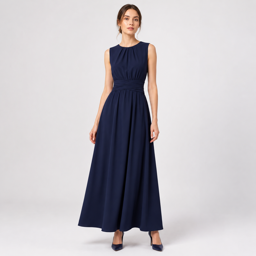 Chiffon Wedding Guest Maxi Dress