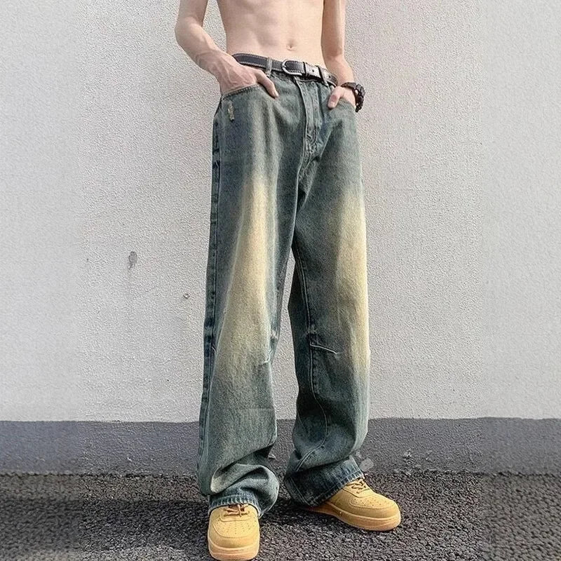 Men's Modern Loose Everyday Long Baggy Jeans