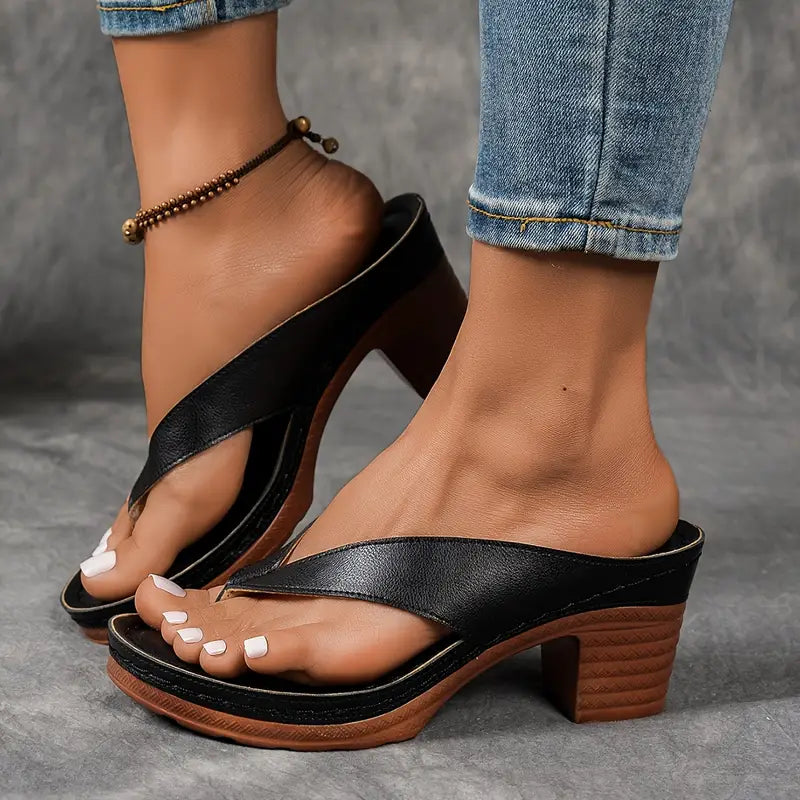Pantuflas ortopédicas para talón con soporte suave