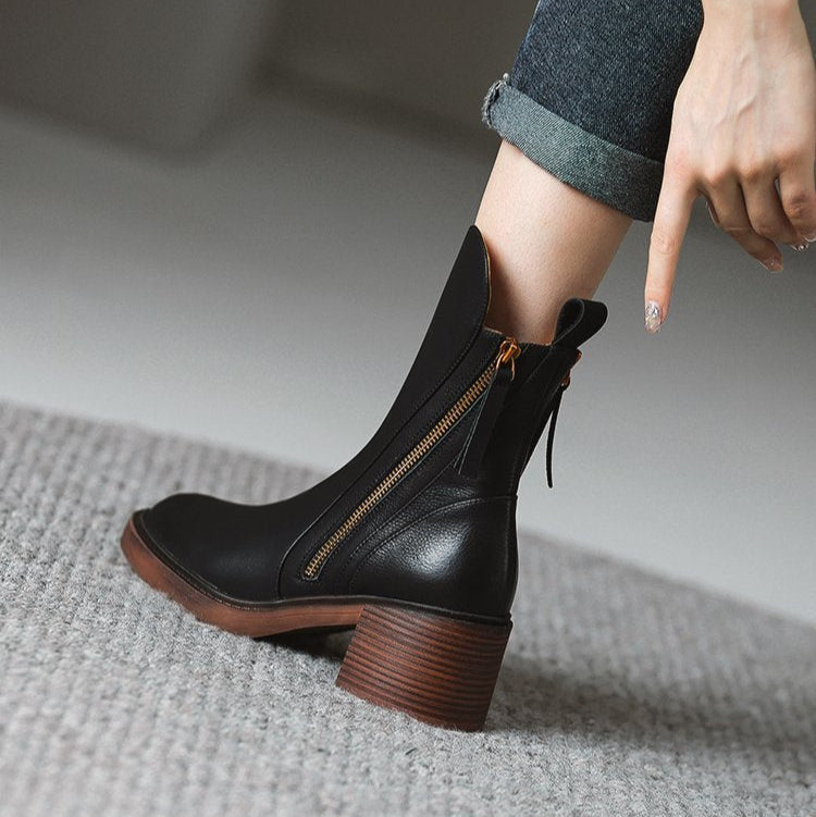 Minimalist Ankle Comfort Boots