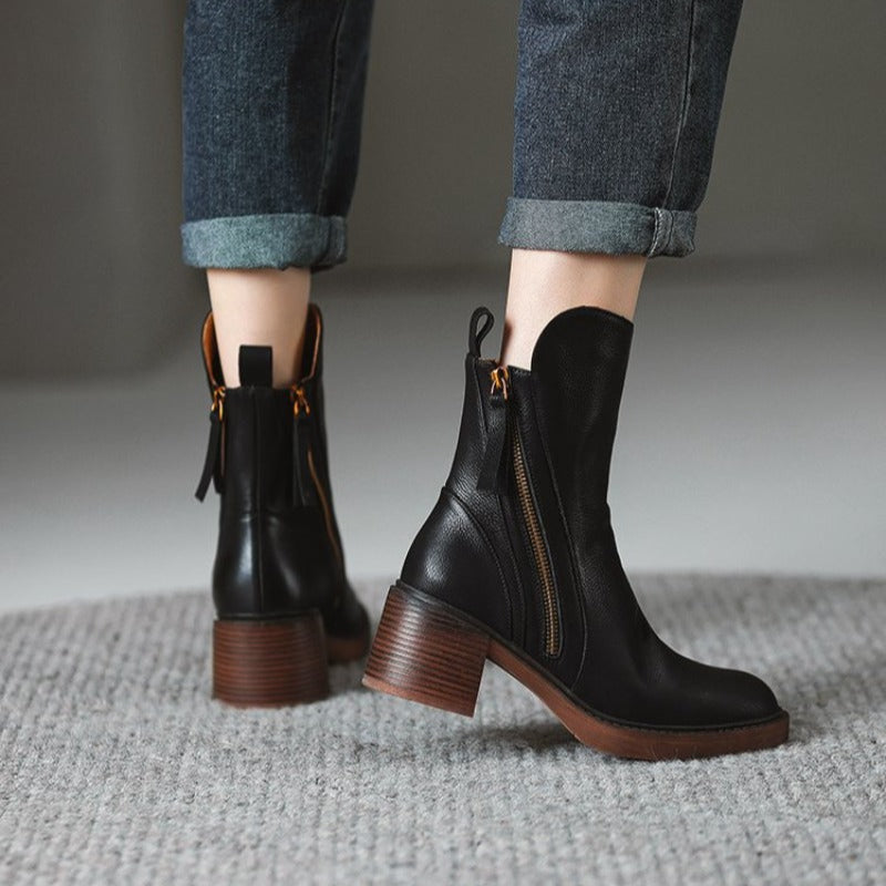 Minimalist Ankle Comfort Boots
