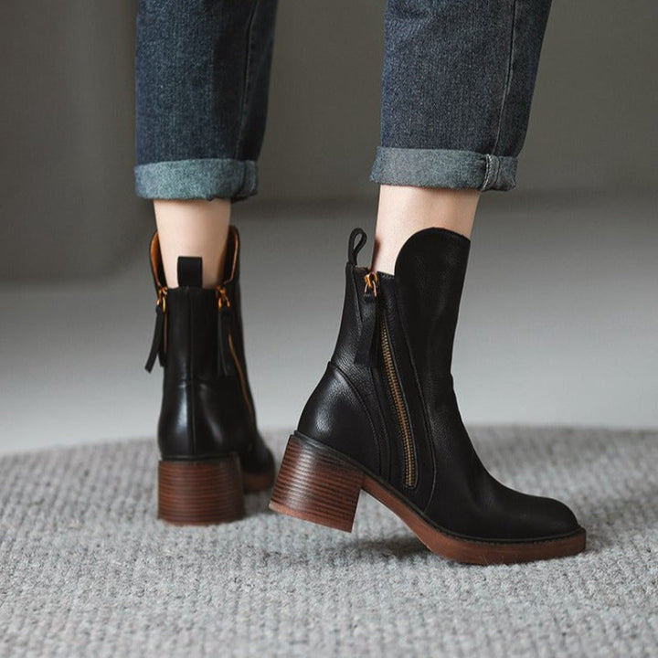 Minimalist Ankle Comfort Boots
