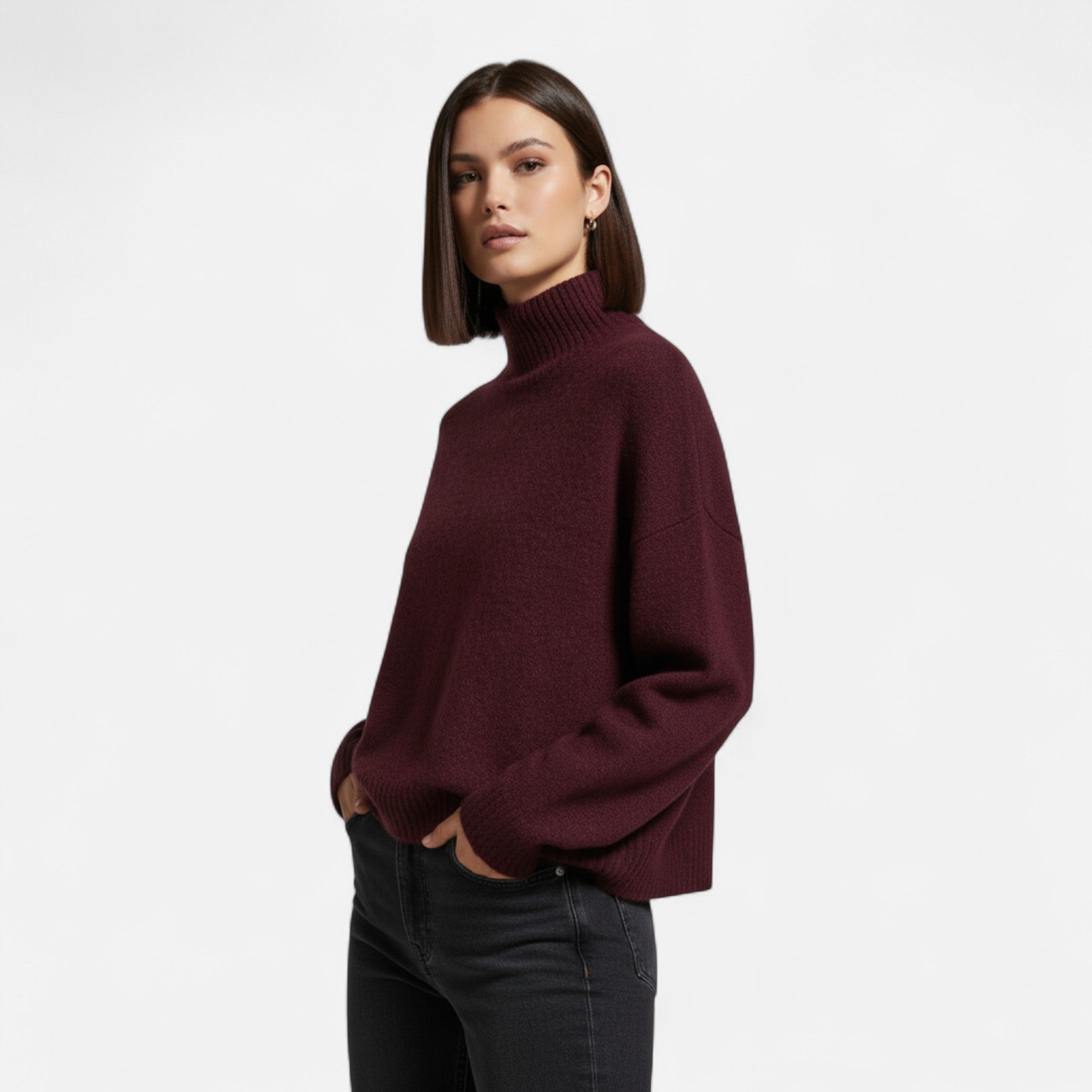 Women's Vintage Turtleneck Sweater