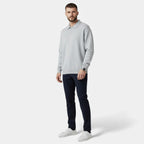 Men's Loose-Fit Button-Up Polo Sweater