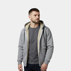 Men's Fleece-Lined Winter Hoodie Jacket