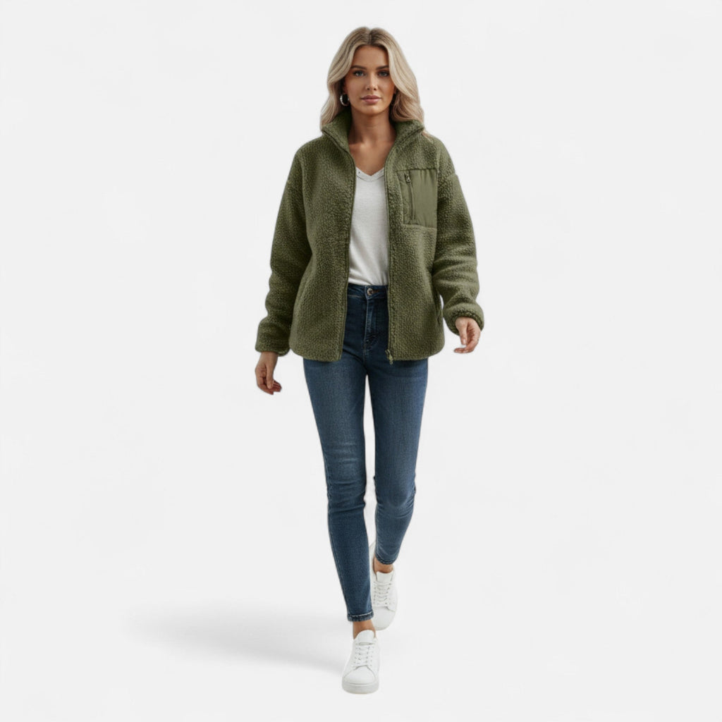 Women's Heritage Fleece Teddy Coat