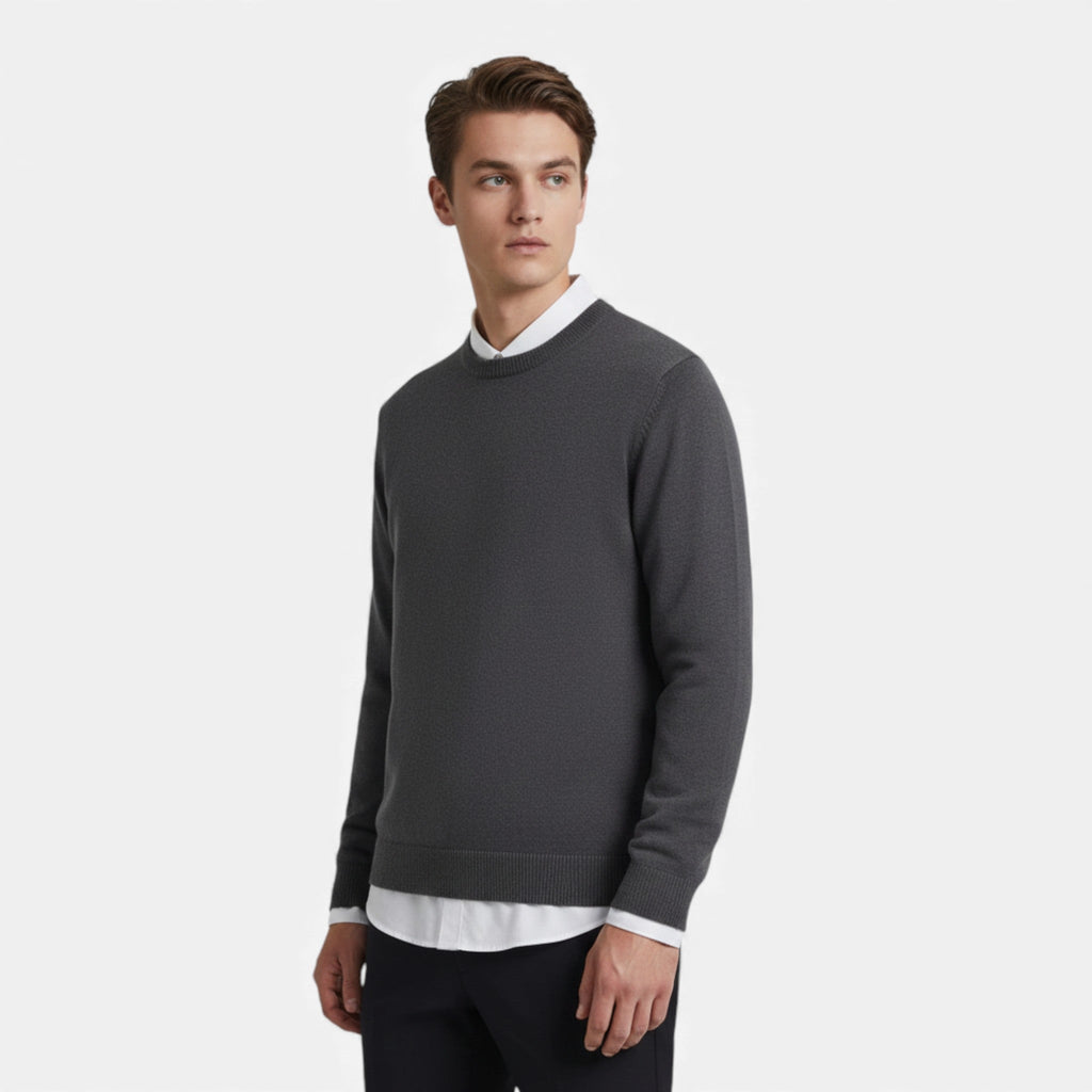 Men's Crew Neck Knit Sweater