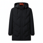 Men's Hooded Cotton-Blend Parka