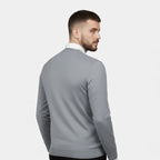 Men's V-Neck Knit Sweater