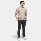 Men's Slim Fit Structured Knit Sweater