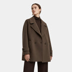 Women's Alpaca-Blend Thick Winter Coat