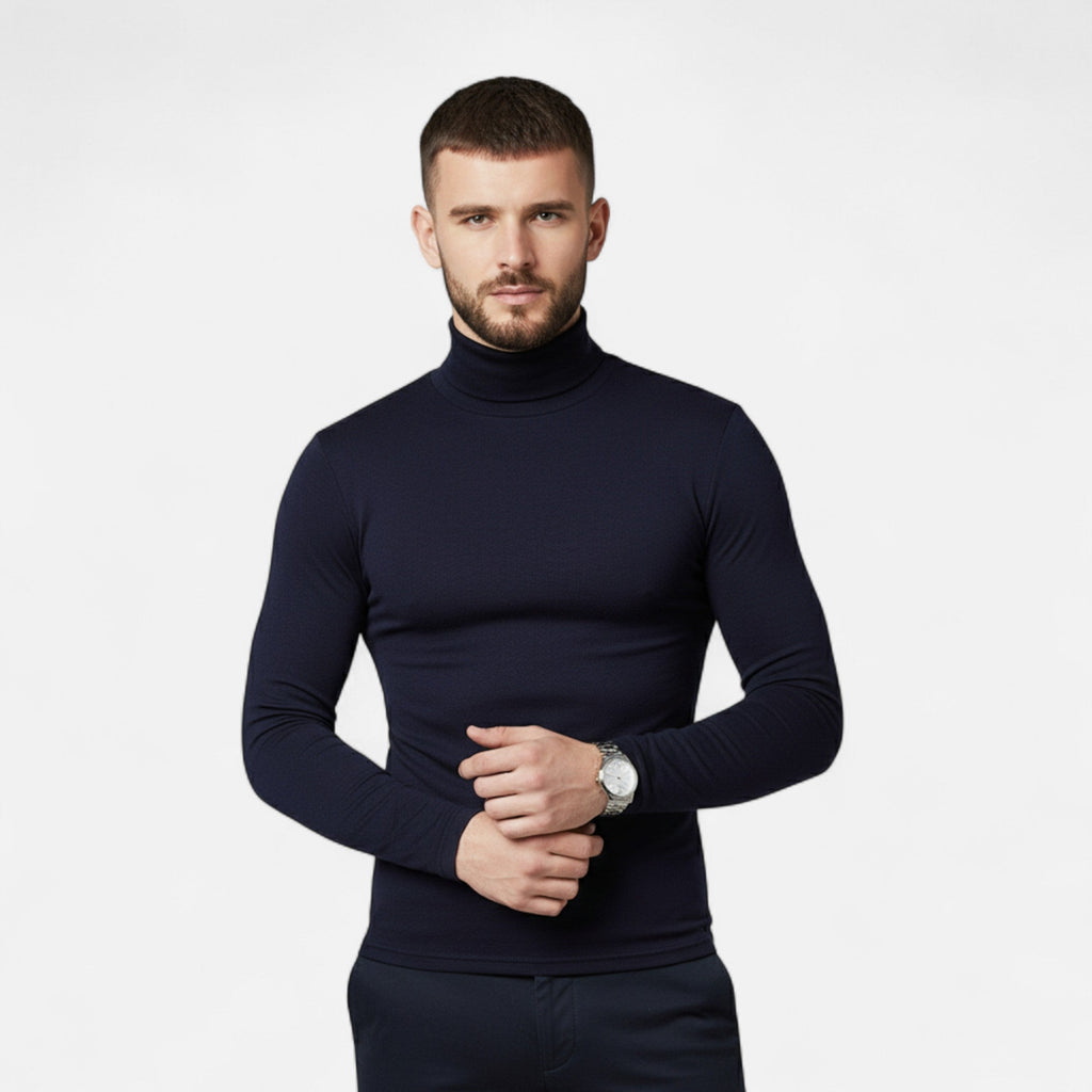 Men's Slim Fit Turtleneck Sweater