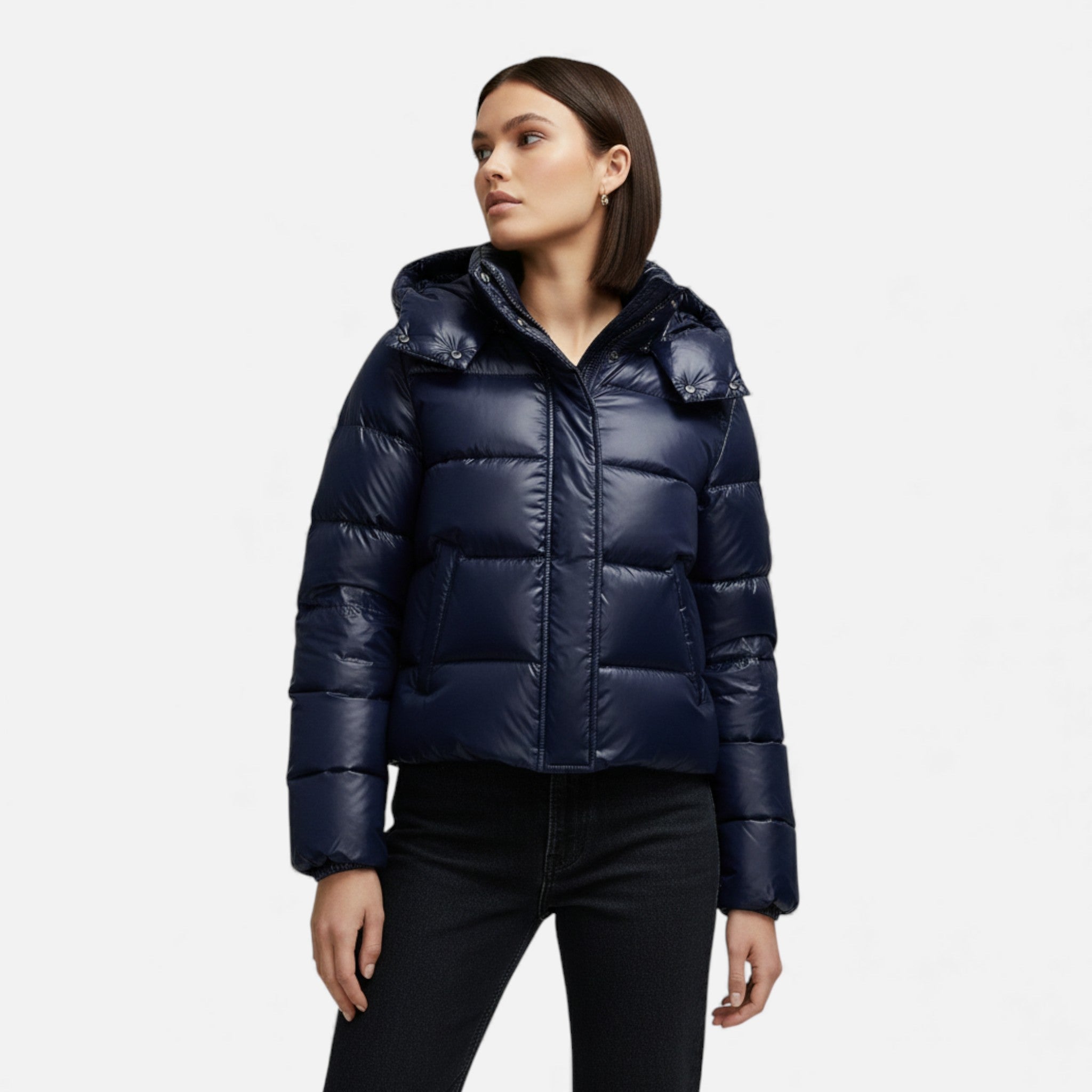 Women's Retro Hooded Winter Jacket