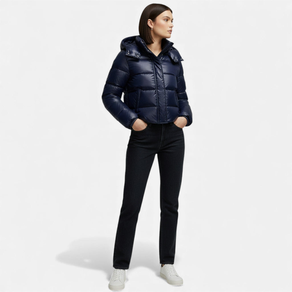 Women's Retro Hooded Winter Jacket