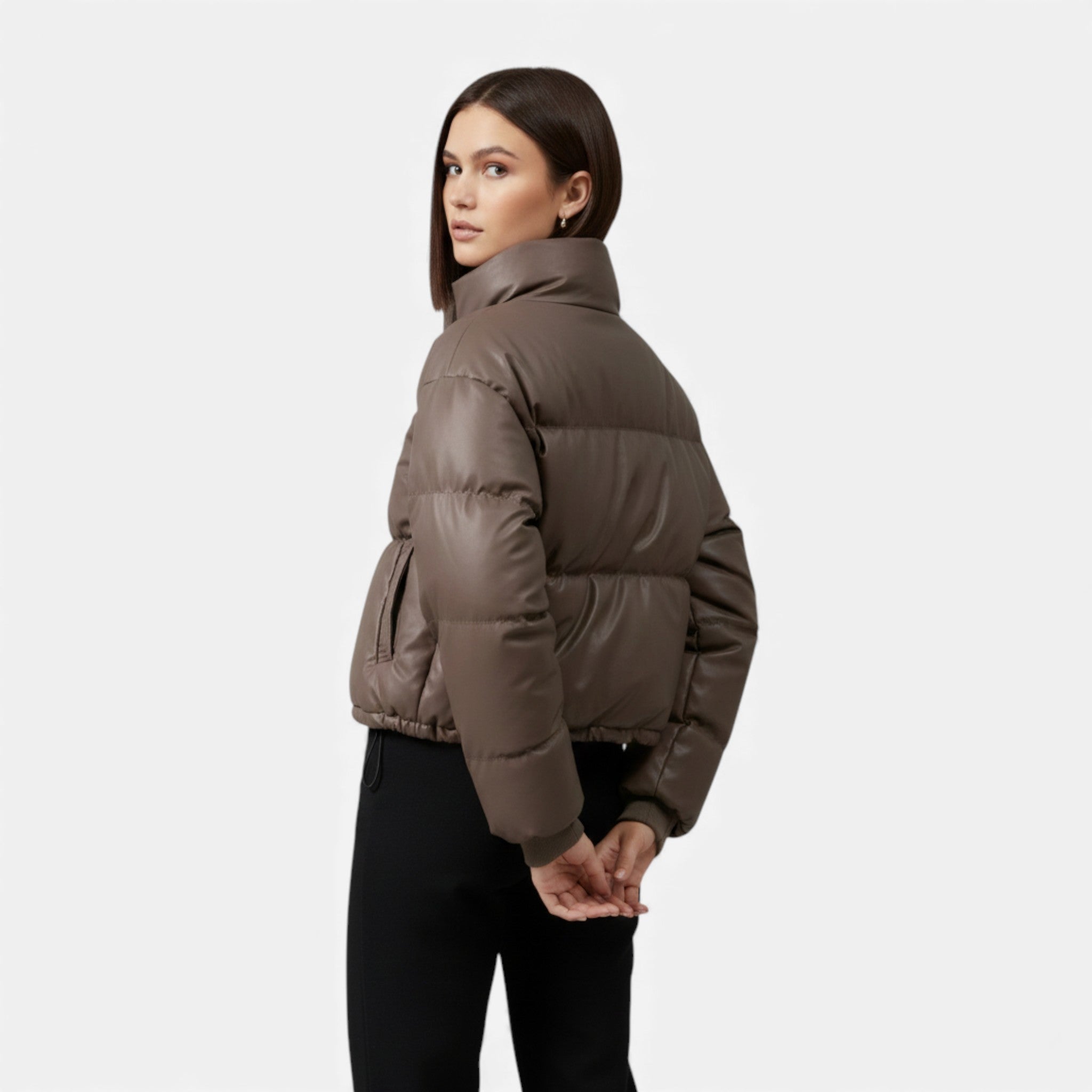 Women's Short Padded Puffer Jacket