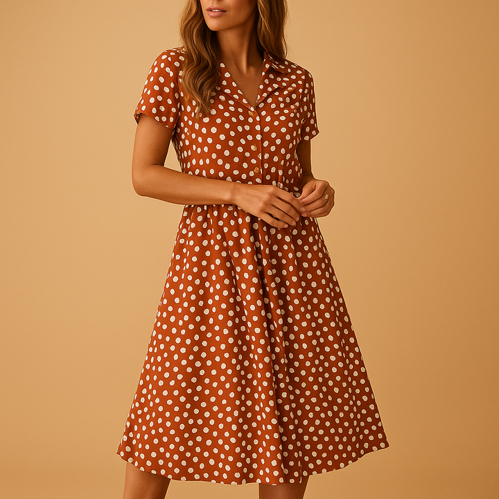 Vestidos de verano versátiles para mujer, midi, línea A, frescos, con escote en V