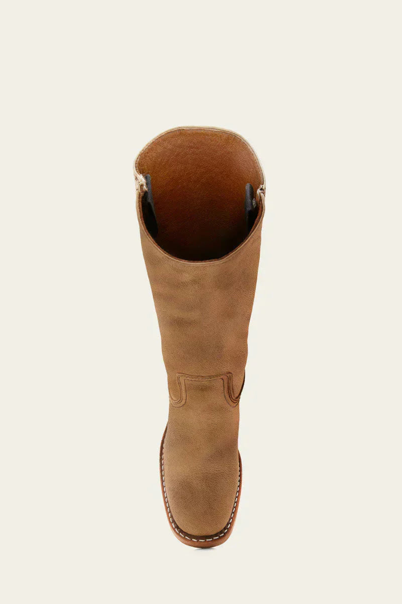 Slim Fit Structured Knee Boots