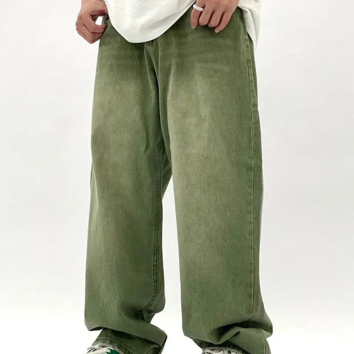 Relaxed Streetwear Casual Baggy Jeans for Men