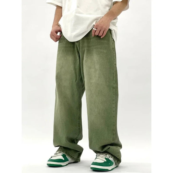 Relaxed Streetwear Casual Baggy Jeans for Men