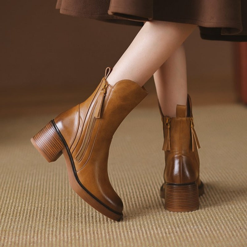 Minimalist Ankle Comfort Boots