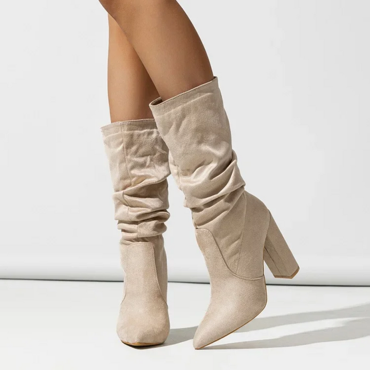Botas altas estilo holgado