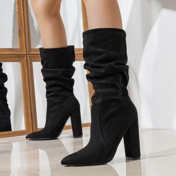 Botas altas estilo holgado