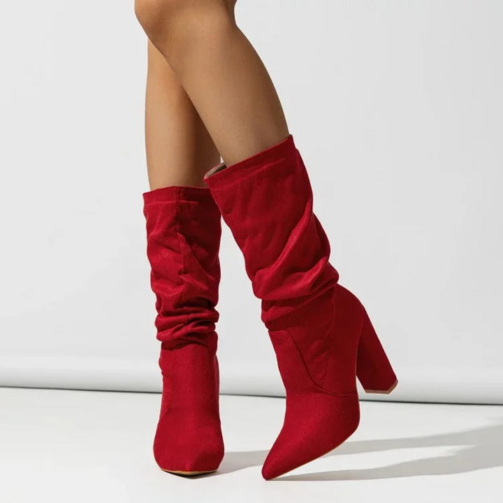 Botas altas estilo holgado