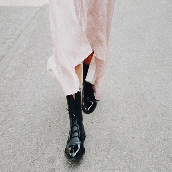 Vintage Inspired Comfort Boots
