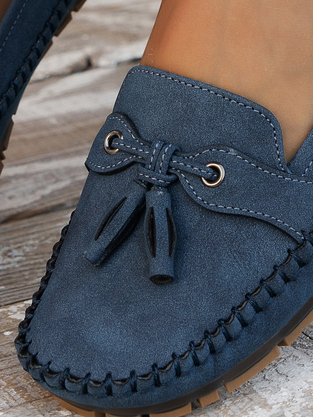 Mocasines acolchonados suaves para uso diario