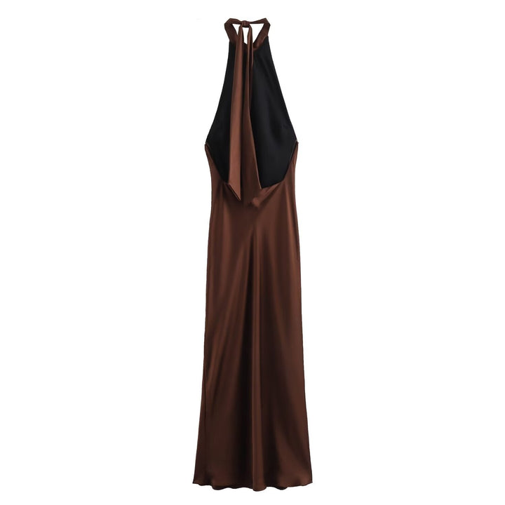 Women's Timeless Velvet Event-Ready Dusk Midi Dress for Evening Wear