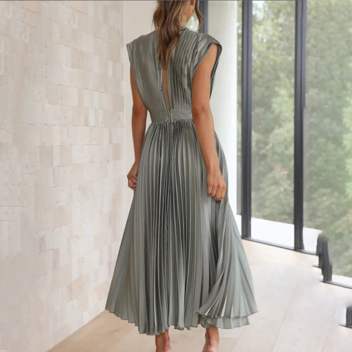Vestido largo para invitada de boda Soft Flow con ajuste elegante